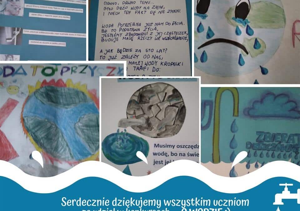 Wyniki konkursów „O wodzie”