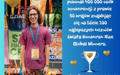 Wielki sukces Kuby – naszego absolwenta