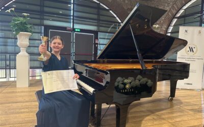 Kolejny wielki sukces naszej utalentowanej pianistki Klary Kliszczak