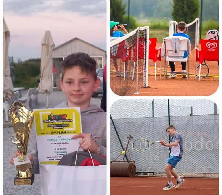 Kolejny sukcesy Miłka w tenisie ziemnym