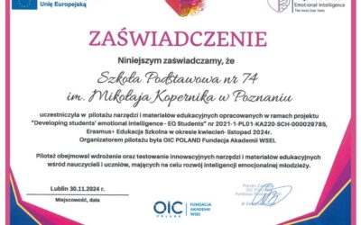 Pilotażowy projekt EQstudents