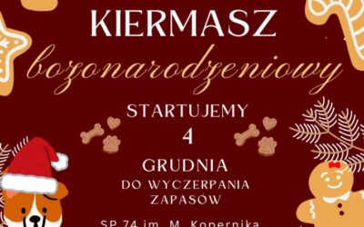 Kiermasz bożonarodzeniowy 4 grudnia